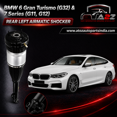 Rear Left Air Suspension Shock Absorber Strut 37106866713 37106882825 Compatible With BMW 6 Gran Turismo (G32) & 7 Series (G11, G12)