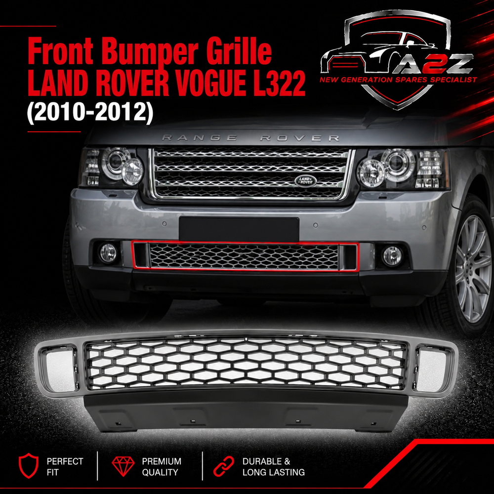 Front Bumper Grille LR026421 Compatible With LAND ROVER VOGUE L322 (2010-2012)