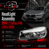 Complete Headlight Set Left 63117422573 & Right 63117422574 Compatible With BMW 2 Series F44