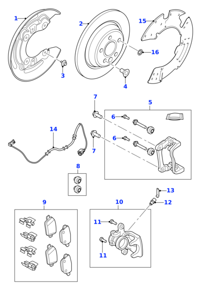Rear Brake Pad Wear Sensor C2D29140 Compatible With JAGUAR F-TYPE Convertible X152