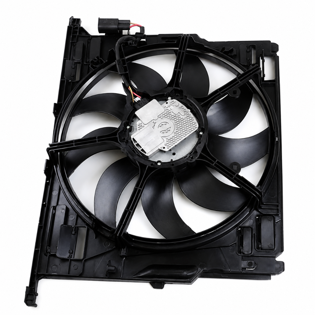 Electric Radiator Cooling Fan Assembly 17418642162 Compatible With BMW F18 W600