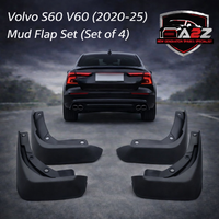 Front & Rear Mud Flaps (Set of 4) 31650287 32351434 31650288 32351435 Compatible With Volvo S60 V60 (2020-25)