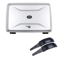 Side Tool Box (Silver) Compatible With Land Rover Defender L633 (2020-2024)