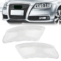 Front Headlight Glass Compatible with  Audi A6 C6 2006-2011.