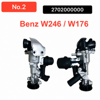Water Pump 2702000401 A2702000401  2702000000 A2702000000 2702000007 2702000600 270200060080 2702000601 2702000800 2702000801  A2702000000 Compatible With MERCEDES-BENZ A-CLASS W176 B-CLASS W246 Tag-W-02