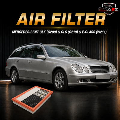 Air Filter E1031L-2 & 6420940404 & LX1850/1 Compatible With MERCEDES-BENZ CLK (C209) & CLS (C219) & E-CLASS (W211)Tag 32