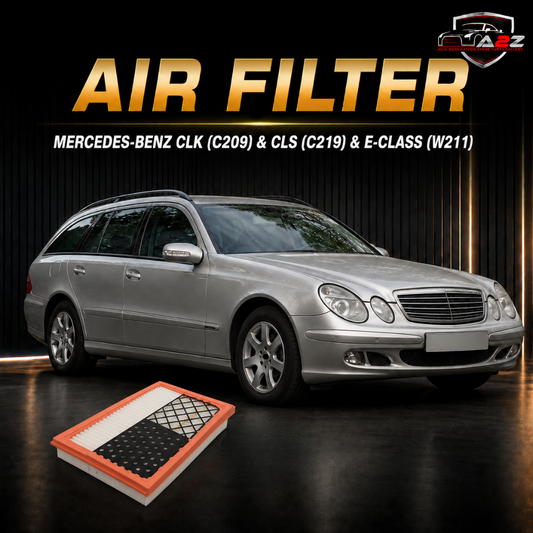 Air Filter E1031L-2 & 6420940404 & LX1850/1 Compatible With MERCEDES-BENZ CLK (C209) & CLS (C219) & E-CLASS (W211)Tag 32
