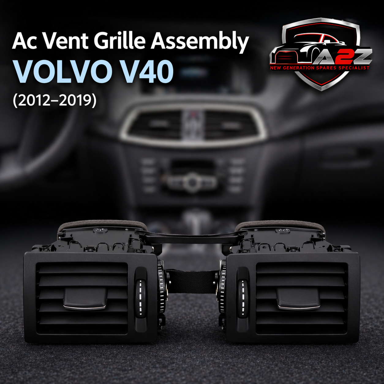 Ac Vent Assembly Left & Right  Compatible With MERCEDES BENZ C-CLASS W204 2007-2011