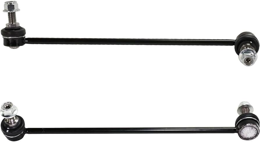 Front Axle Sway Bar End Stabilizer Link Right 313067871634 & Left 31306787163  Set Compatible With BMW X3 (F25) & X4 (F26)