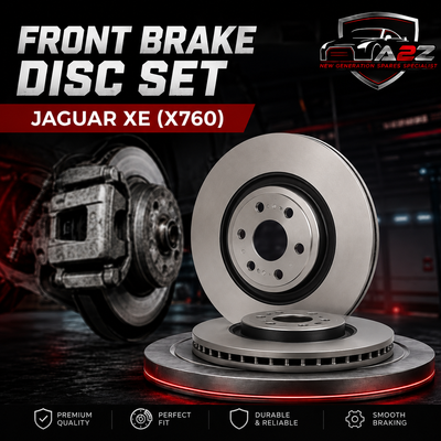 Front Brake Disc Set T4N1799 Compatible With JAGUAR XE (X760)