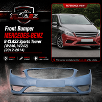 Front Bumper A2468800340 A24688003409999 Compatible With MERCEDES-BENZ B-CLASS Sports Tourer (W246, W242) Tag No.301