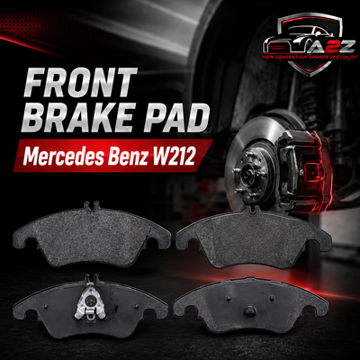 Front Brake Pad Set 0054201020 Compatible With Mercedes Benz W212