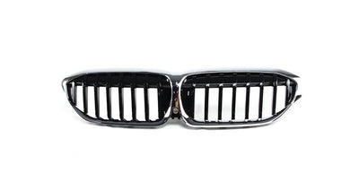 Front Bumper Show Grill With Camera Hole 51138075666 Compatible with BMW  3 Series G20 Tag No.109