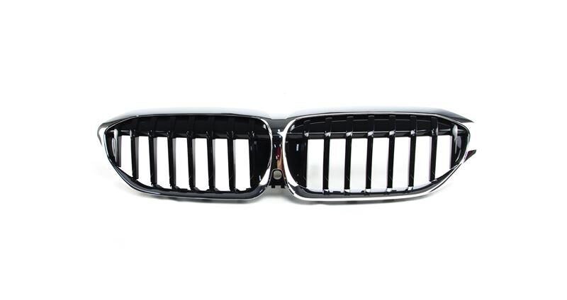 Front Bumper Show Grill With Camera Hole 51138075666 Compatible with BMW  3 Series G20 Tag No.109