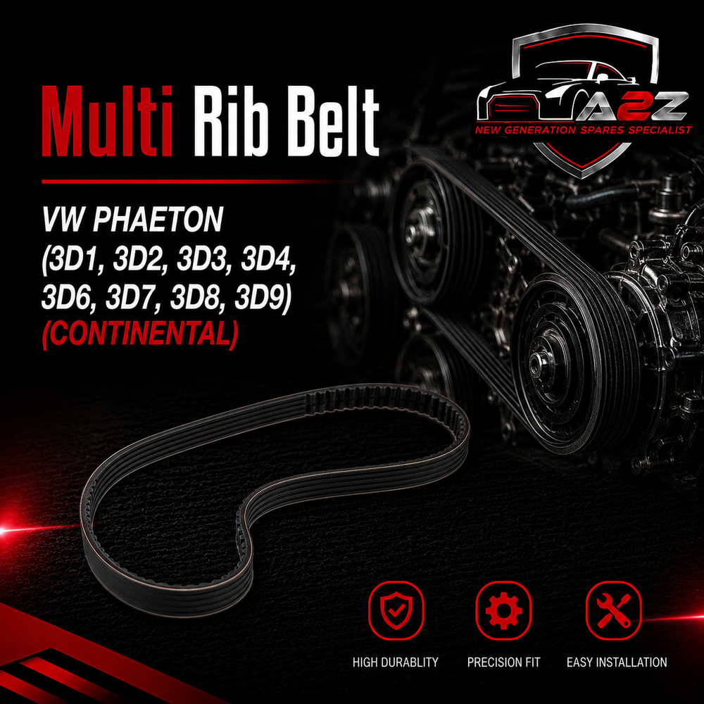 MULTI-RIB BELT 7DPK2074 022145933P Compatible With VW PHAETON (3D1, 3D2, 3D3, 3D4, 3D6, 3D7, 3D8, 3D9) (CONTINENTAL)