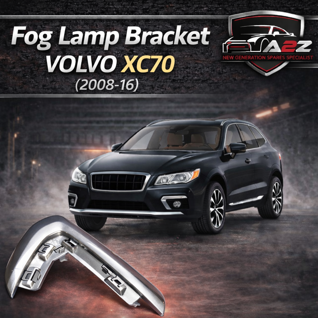 Front Bumper Fog Light Bracket Trim Set Left 31353576 & Right 31353577 Compatible With Volvo XC70 (2008-16)