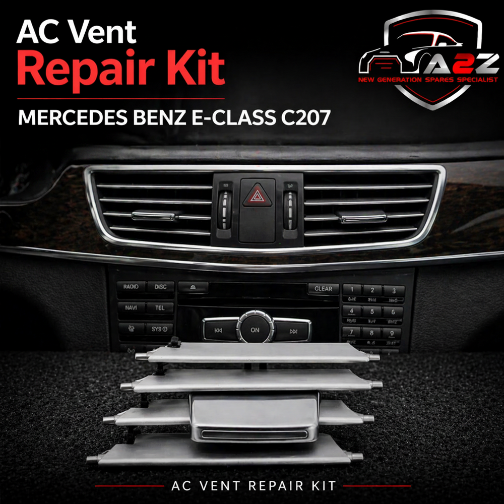 Front Left  AC Conditioner Air Vent Grill Outlet Tab Clip Repair Kit 2078300100 Compatible With MERCEDES BENZ E-CLASS C207 Tag-ACR-18