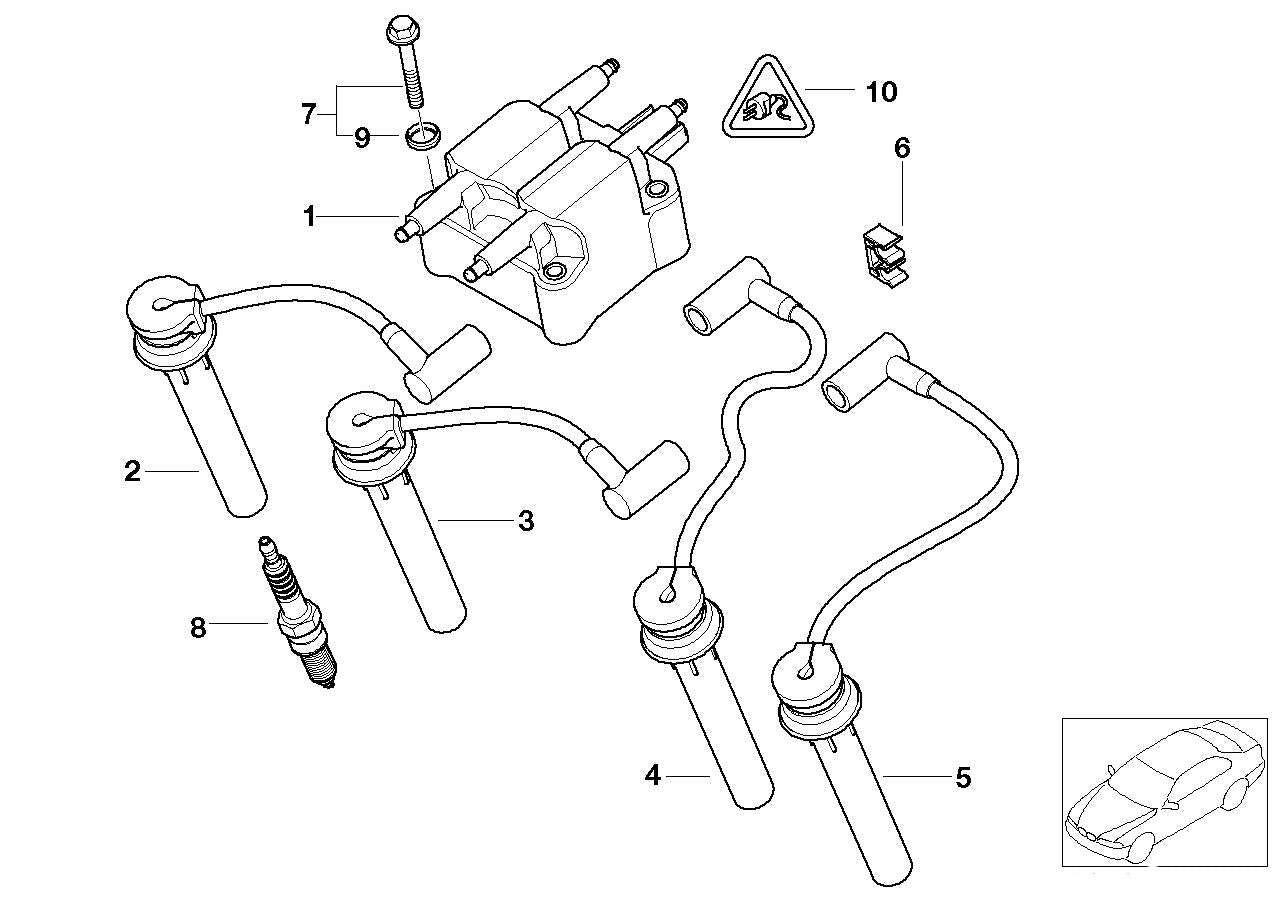 Spark Plug 12120037607 12120030548 12129071003 12120141871 For BMW 7 Series E65 Tag-S-08