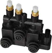 Air Suspension Solenoid Valve Block Front LR070245 Compatible With LAND ROVER DISCOVERY V L462 & RANGE ROVER IV L405 & RANGE ROVER SPORT II L494