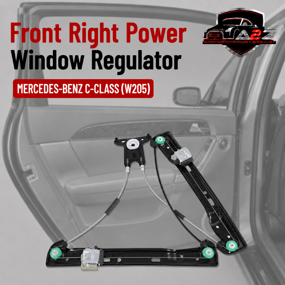 Front Right Power Window Regulator Without Plate 2057209211 Compatible with MERCEDES-BENZ C-CLASS (W205)