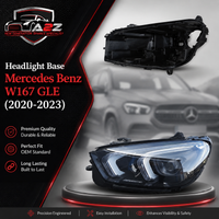 Headlight Base Compatible With Mercedes Benz W167 GLE (2020-2023) Tag No.122