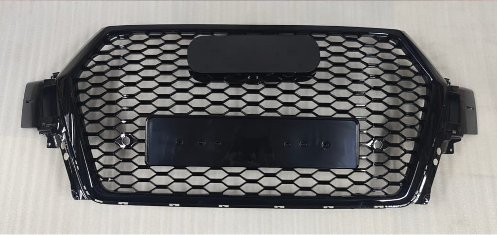 RSQ7 Full Black Honeycomb Show Grill Compatible With Audi Q7(2016-2019) Tag No.167