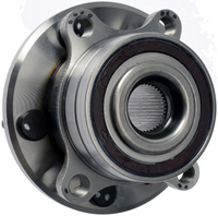 Front Wheel Hub 1K0407621F & 5K0498621 & 8J0598625 Compatible With AUDI Q3 (8UB, 8UG) & TT (8J3) & SKODA OCTAVIA II (1Z3) | LAURA & SUPERB II (3T4)  & VW BEETLE (5C1, 5C2) | FUSCA | BJALLA