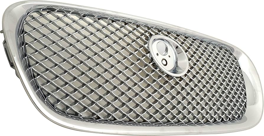 Front Grille Chromed C2Z3832 / C2Z8192 Compatible With  Jaguar  XF I (X250)  XF II (X260)