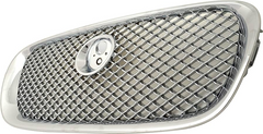 Front Grille Chromed C2Z3832 / C2Z8192 Compatible With  Jaguar  XF I (X250)  XF II (X260)