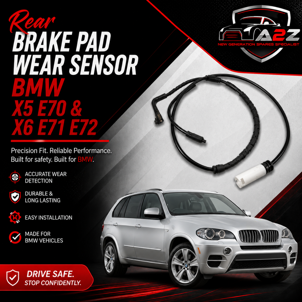 Rear Brake Pad Wear Sensor 34356789505 34356780699 Compatible With BMW X5 E70 & X6 E71 E72