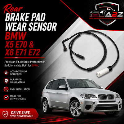 Rear Brake Pad Wear Sensor 34356789505 34356780699 Compatible With BMW X5 E70 & X6 E71 E72