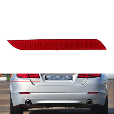 Rear Bumper Reflector Compatible With BMW 5 Series F10 2011-2013 Rear Bumper Reflector Left 63147203237 & Right 63147203238 Tag-RB-63