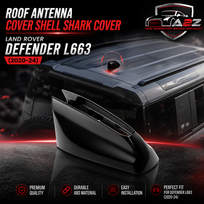 Roof Antenna Cover Shell Shark Cover LR117853 Compatible With Land Rover Defender L663 (2020-24)