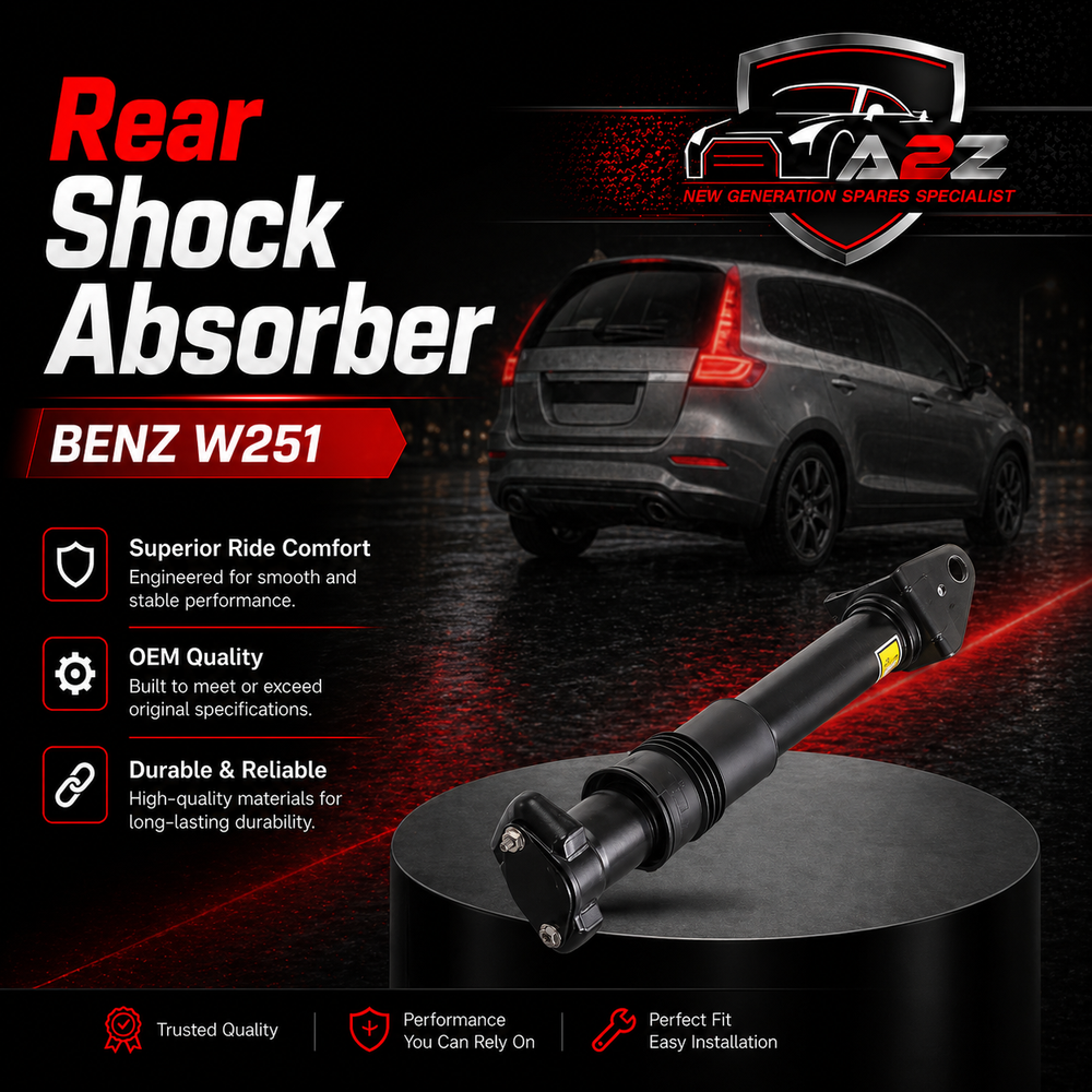 Rear Air Suspension Shock Absorber W/O ADS Left & Right 2513200631 2513200731 2513201331 2513201431 2513202131 2513202231 2513202331 Compatible With Mercedes Benz W251