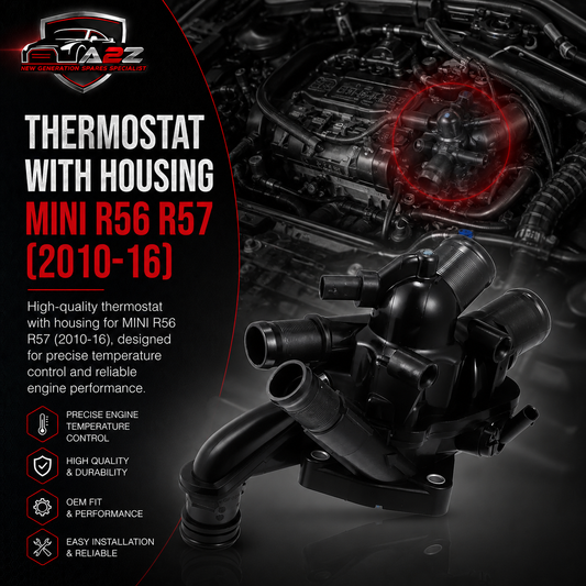 Thermostat with Housing 11538674895 11537588876 11537647305 11537647751 11538671513 Compatible With MINI R56 R57 Tag-E-90