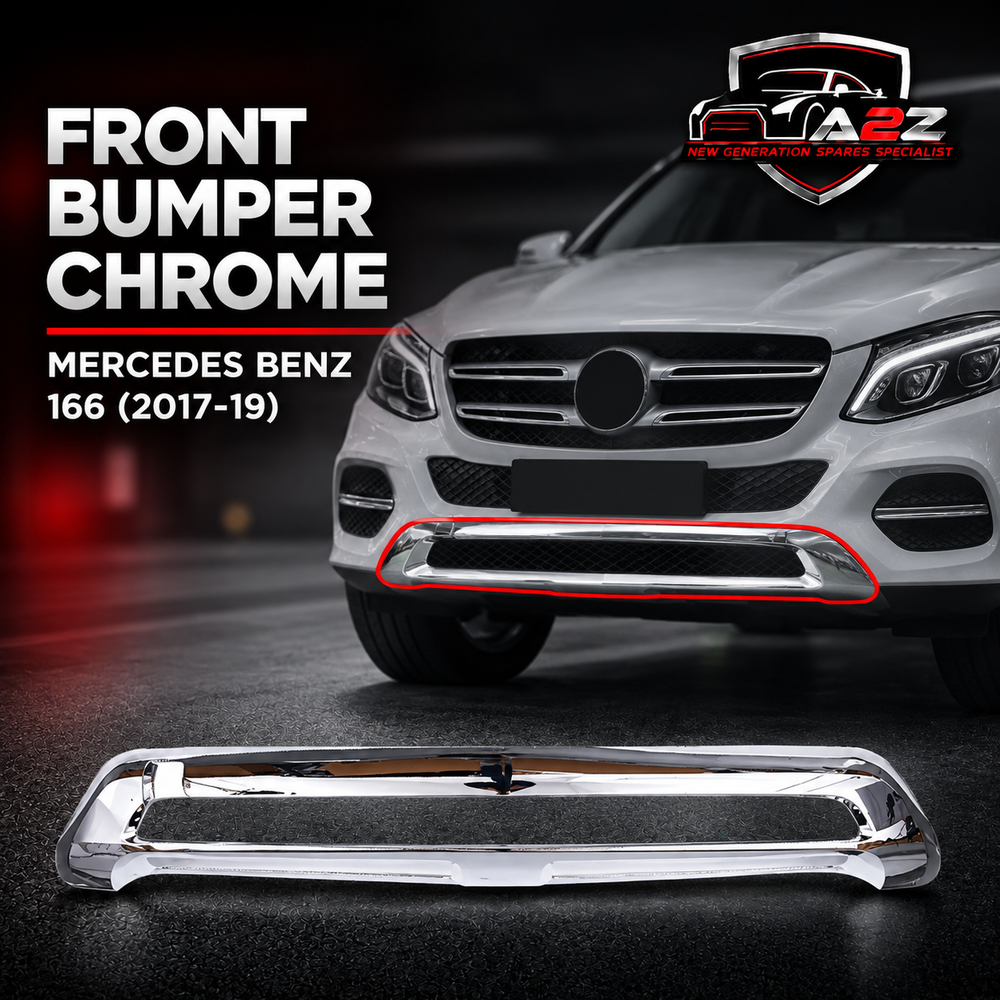 Front Bumper Chrome 1668852138 Compatible With Mercedes Benz 166 GL GLS (2017-19) Tag No.218
