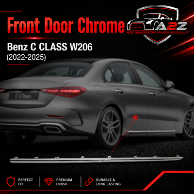 Front Door Chrome Right 2066980200 Left 2066980100 Compatible With Mercedes Benz  C CLASS W206 Tag No.239