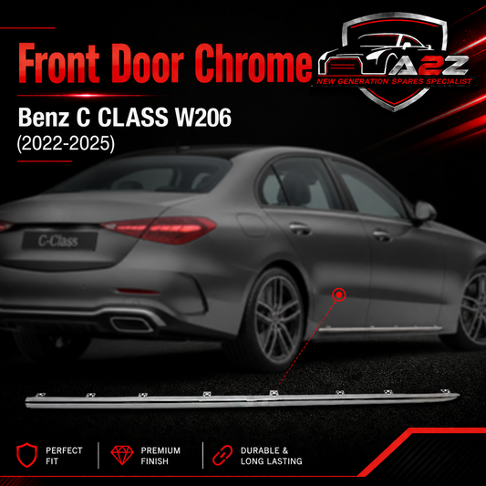Front Door Chrome Right 2066980200 Left 2066980100 Compatible With Mercedes Benz  C CLASS W206 Tag No.239