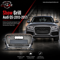 Show Grill  Compatible With Audi Q5 (2013-2017) RSQ5 Quattro Silver Chrome Tag No.149