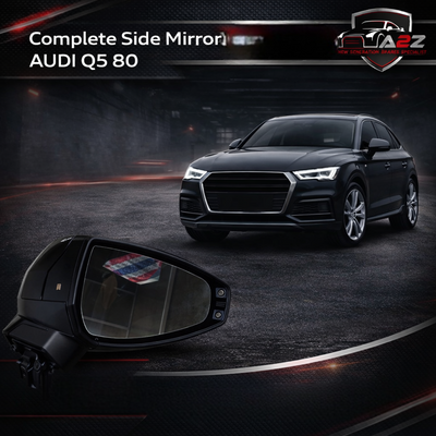 Mirror Assembly Electric Folding/Turn Signal Complete Door wing Mirror Left & Right (Both Side 15 Pin) Compatible With AUDI Q5 80 Tag-SMA-178