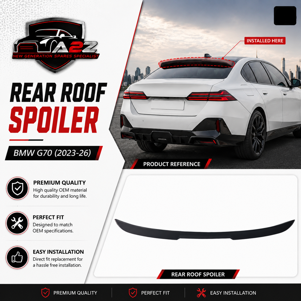 Rear Roof Spoiler BMRS16 Compatible With BMW G70 (2023-26)