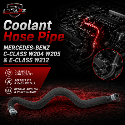 Coolant Hose Pipe A6512000358 For MERCEDES-BENZ C-CLASS W204 W205 & E-CLASS W212 Tag-H-86