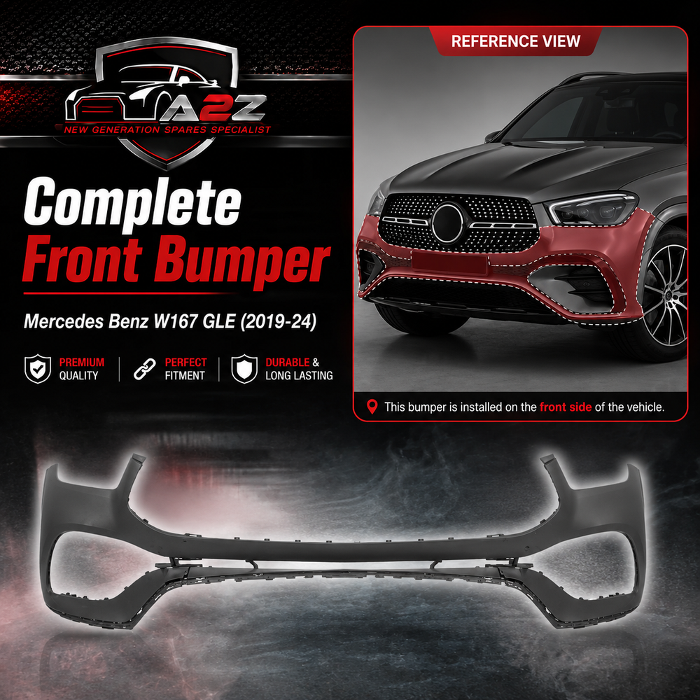 Complete Front Bumper A1678855103 1678855103 Compatible With Mercedes Benz W167 GLE (2019-24) Tag No.364
