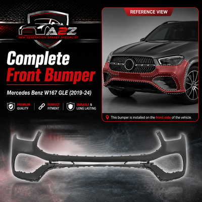 Complete Front Bumper A1678855103 1678855103 Compatible With Mercedes Benz W167 GLE (2019-24) Tag No.364