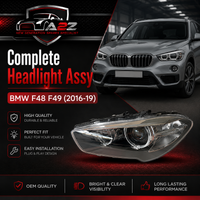 Complete Headlight Set Left 63117403907 & Right 63117403908 Compatible With BMW F48 F49 (2016-19)