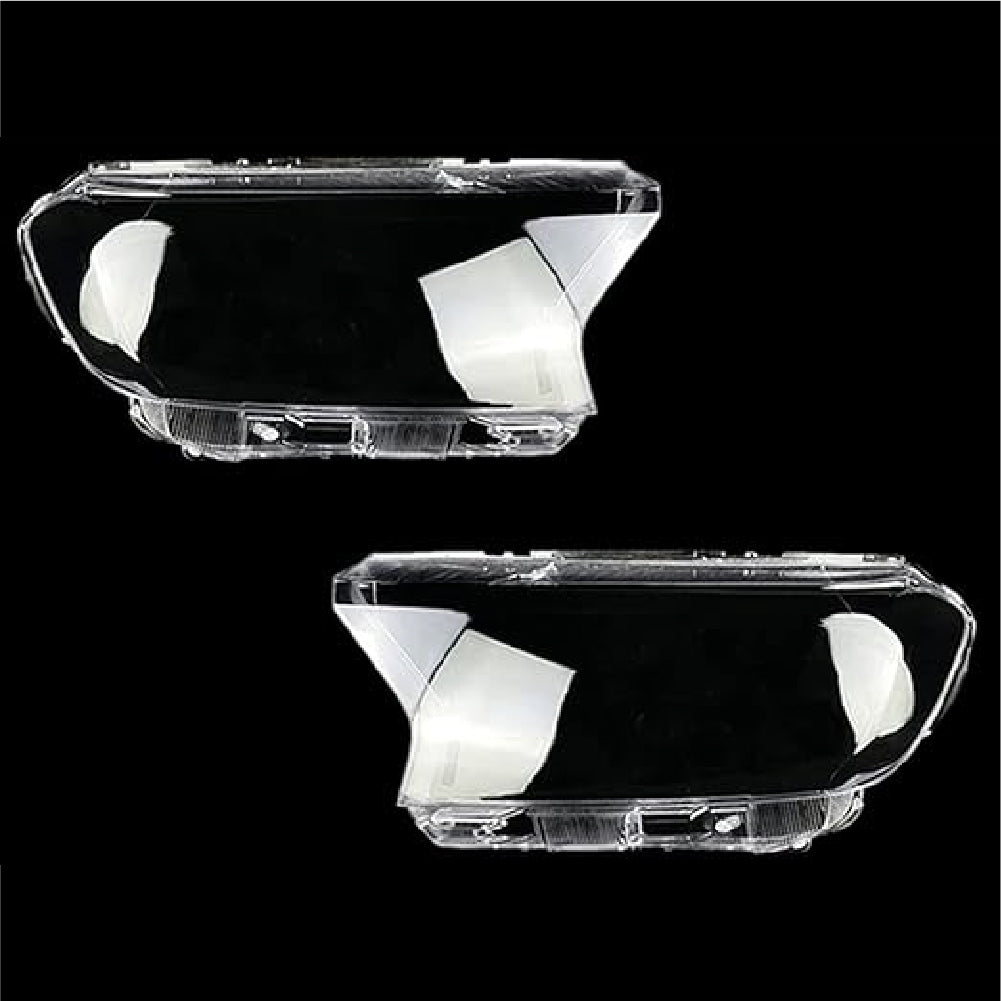 Ford=Endeavour/ Everest - 2016-21 - Car Headlight Lens Cover Front Headlamps Transparent Lamp Shell Headlight Cover  compatible for Ford Endeavour 2016 - 2021 .