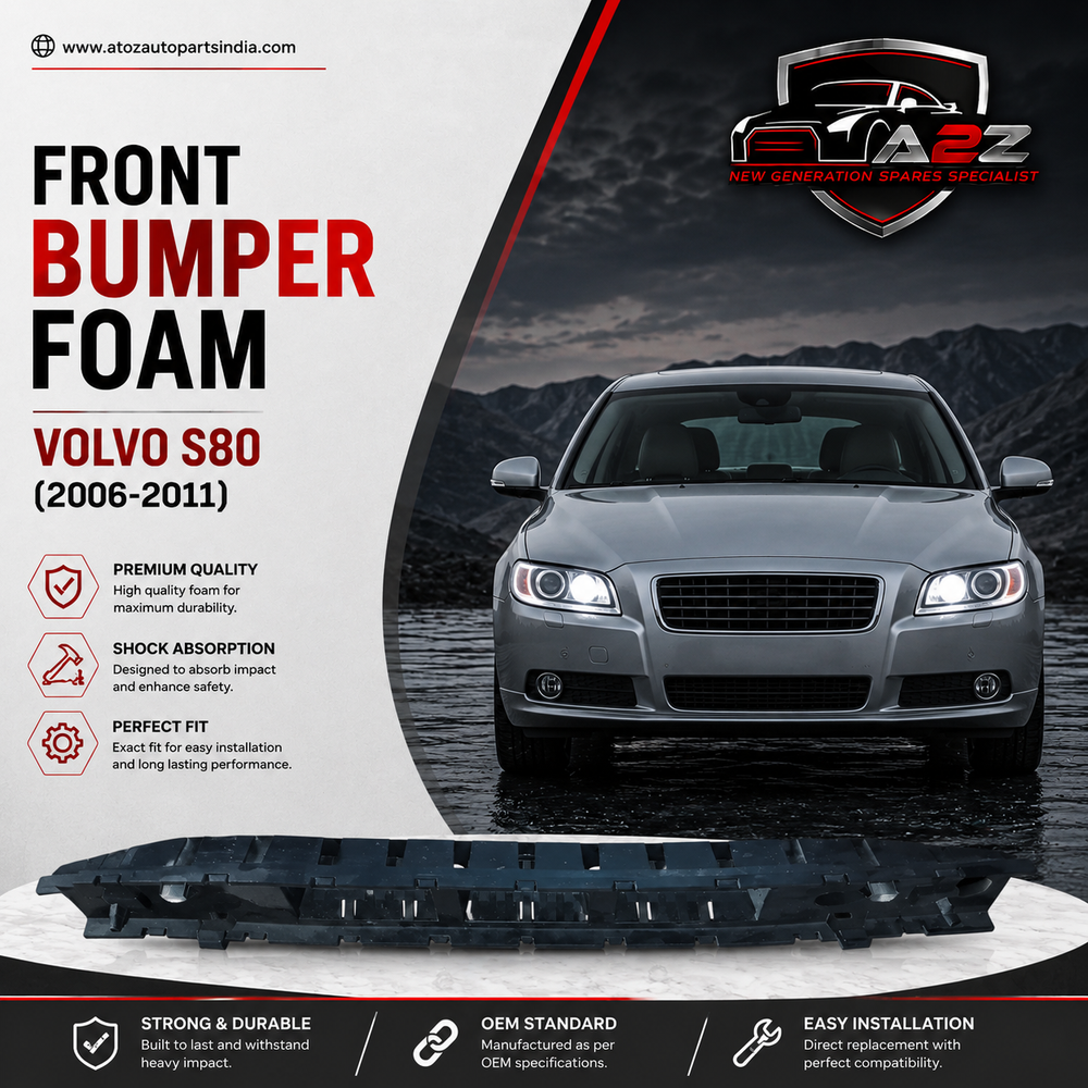 Front Bumper Foam 30698551 30796012 Compatible With VOLVO S80 (2006-2011)