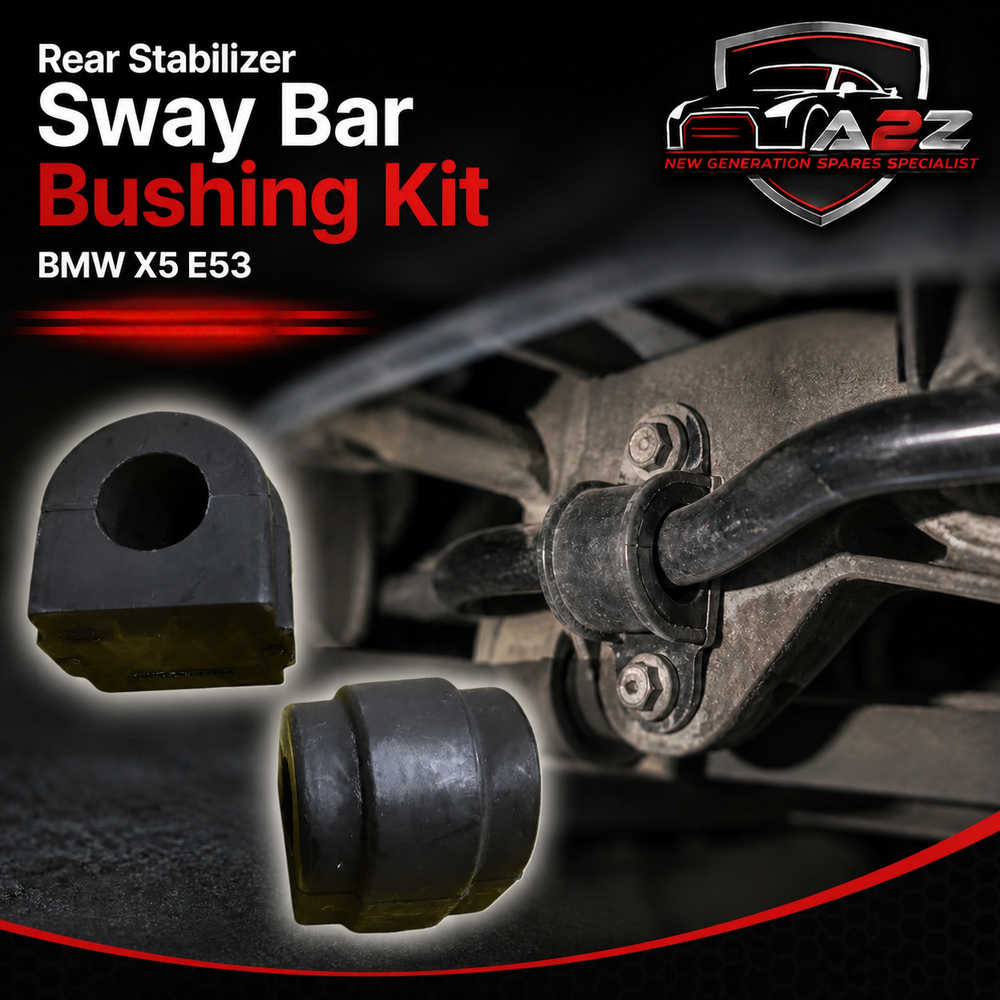 Rear Stabilizer Sway Bar Bushing Kit 33551096893 Compatible With BMW X5 E53