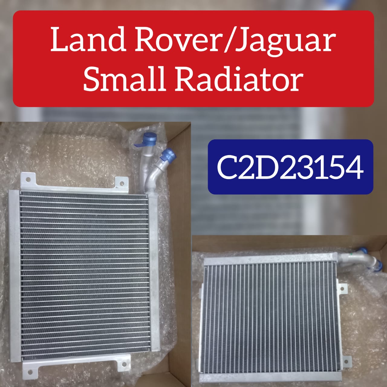 Radiator C2D23154 Compatible With Jaguar & Land Rover