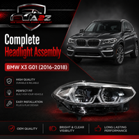 Complete Headlight Assembly Left 63117466119 & Right 63117466120 Compatible With BMW X3 G01 (2016-2018)
